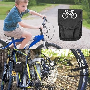 Bike Tool Kit, 17 in 1 Multifunction Bike Tools & Equipment, Bike Repair Kit, Puncture Repair, Repair Tool, Bicycle Tire Patch Kit for Bike