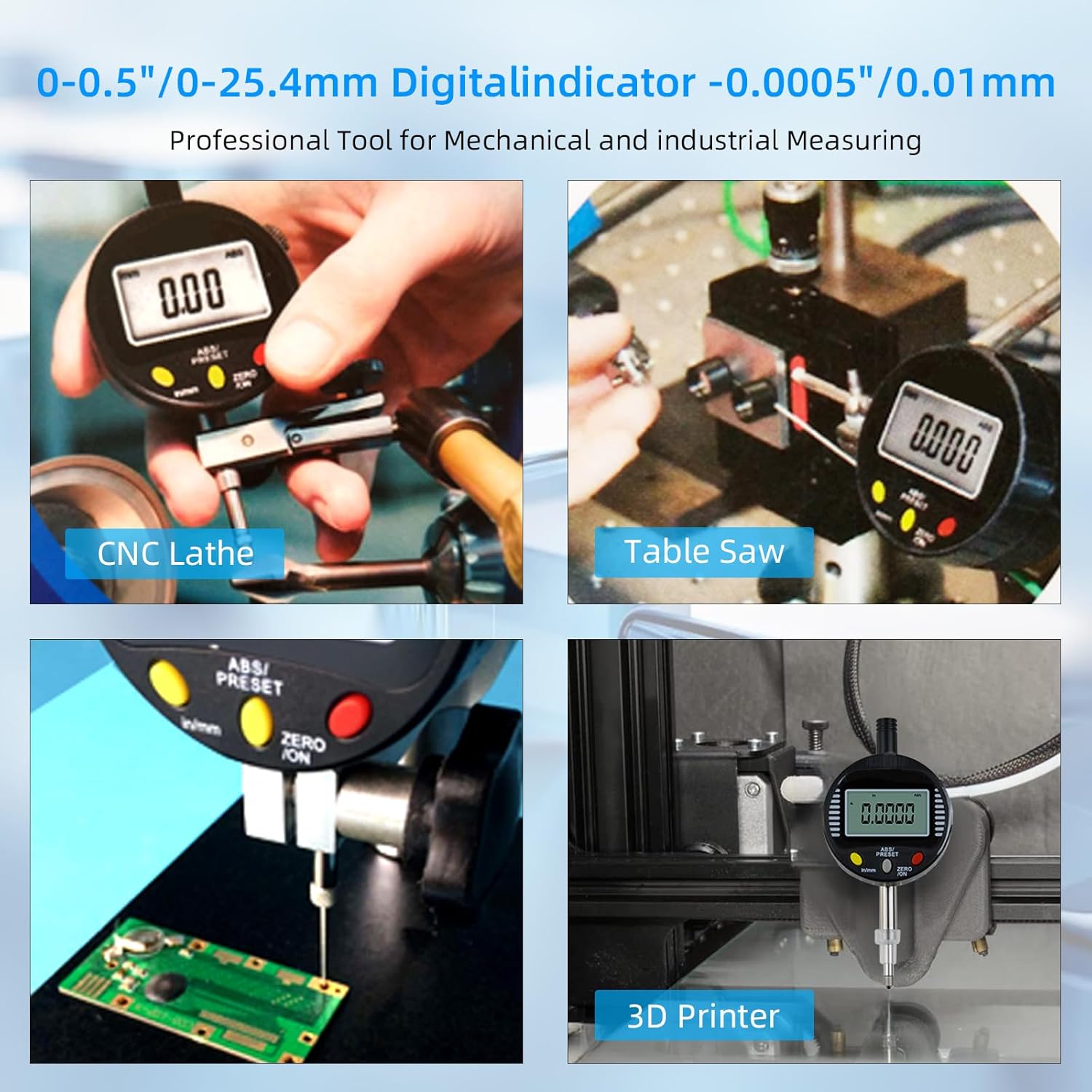 Dial Indicator Base and Dial Indicator
