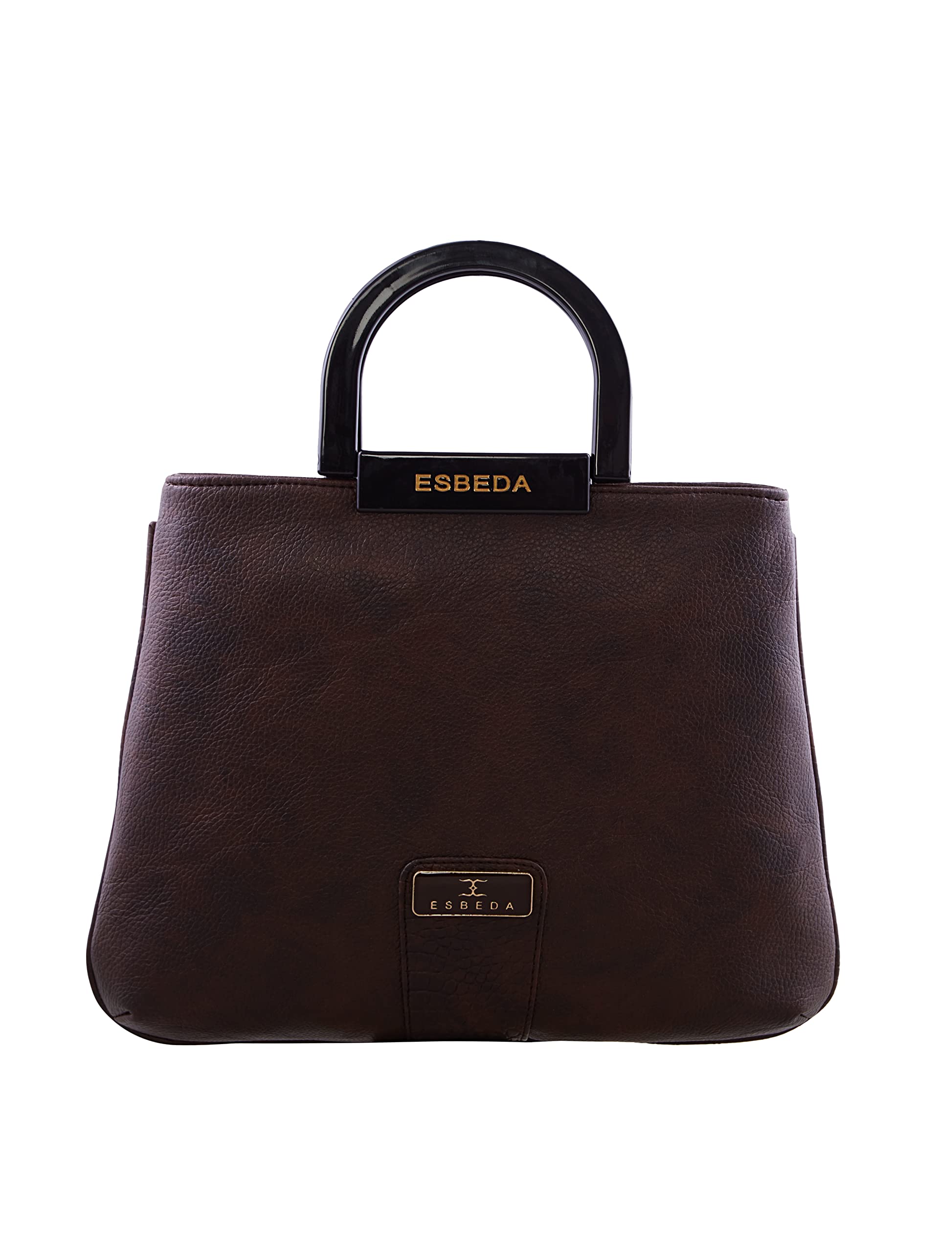 ESBEDA D-Brown Colour Solid PU Synthetic Material Handbag For Womens (B078RNW1L4) Amazon Price History, Amazon Price Tracker
