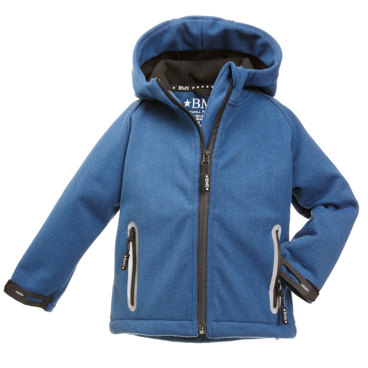 BMS Soft Knit Chaqueta en Tejido de Punto Azul