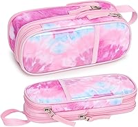 Vista 17 de Estuche para lápices Bagseri para niños - Bonito estuche para lápices para niños, estuche organizador de lápices de gran capacidad para estudiantes