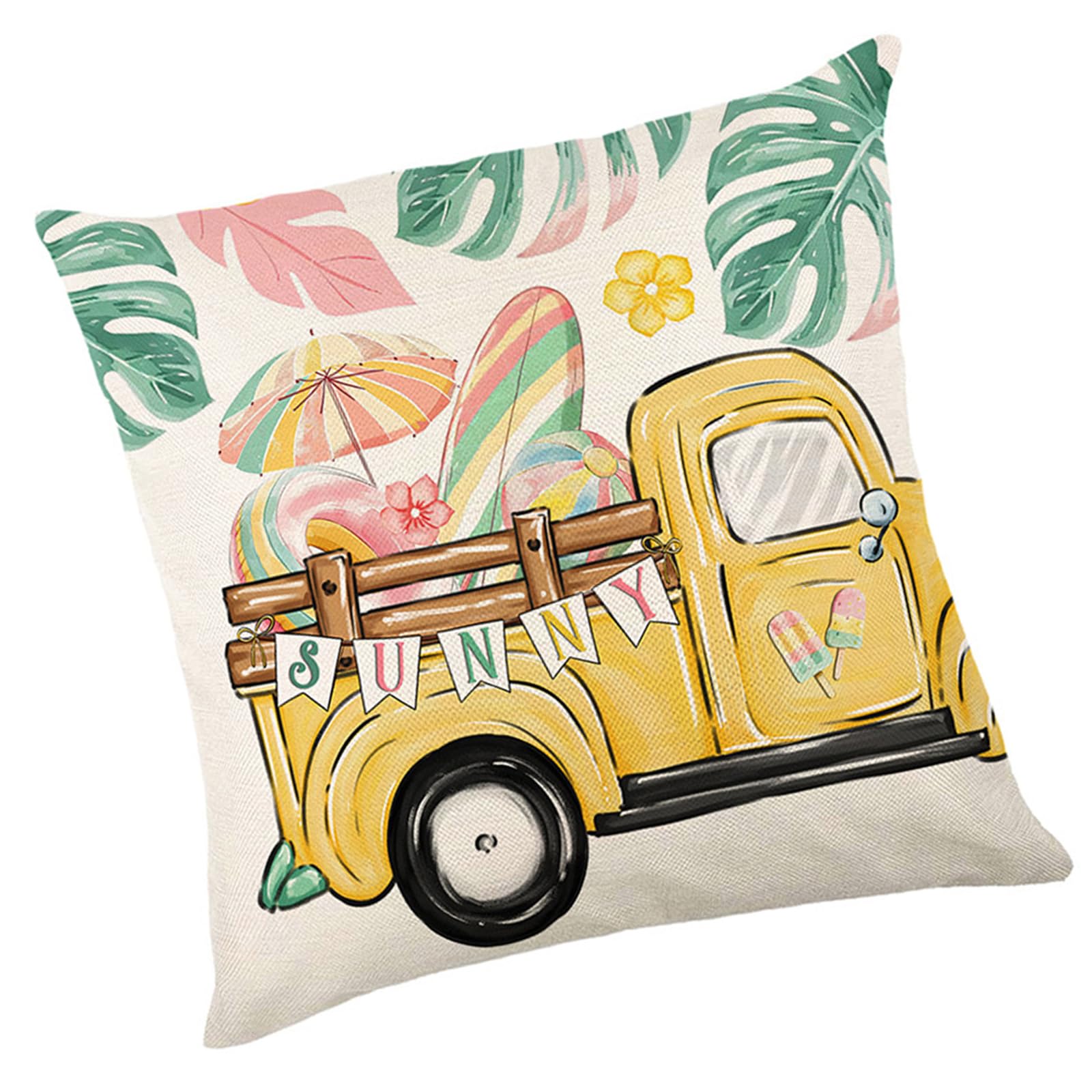 Elnwnnkc A Decorative Pillow Covers Farmhouse Throw Pillow Case 45X45cm Cushions Covers For Sof Couch Pillowcase Home Decoration Colorful Sof Cushions