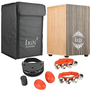 Donner カホン Cajon 打楽器 木製 ボックスドラム/ヤS3088 Amazon | Donner カホン Cajon 打楽器 木製 フルサイズ ボックス