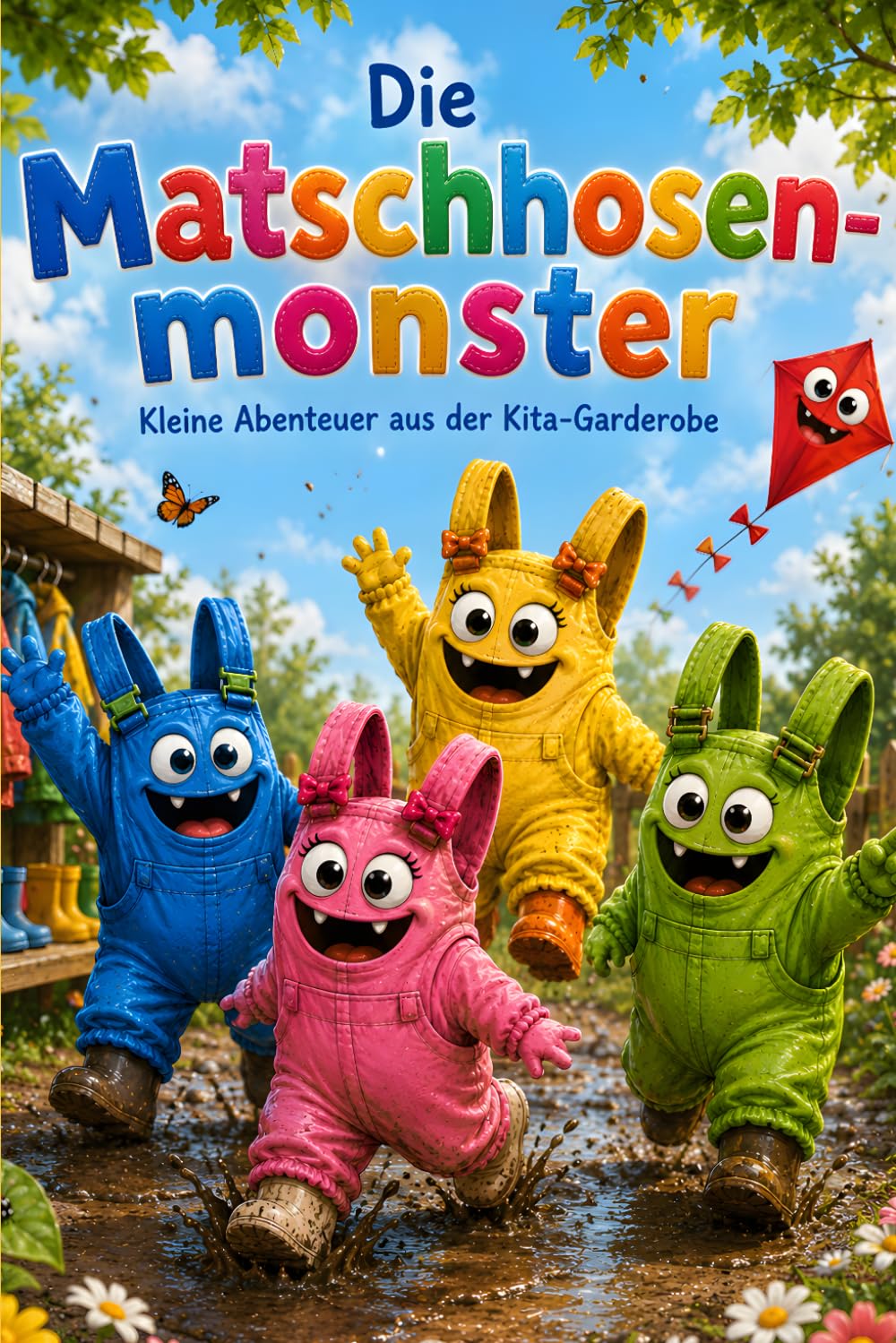 Die Matschhosenmonster: Kleine Abenteuer aus der Kita-Garderobe für Kinder 3 bis 4 Jahre