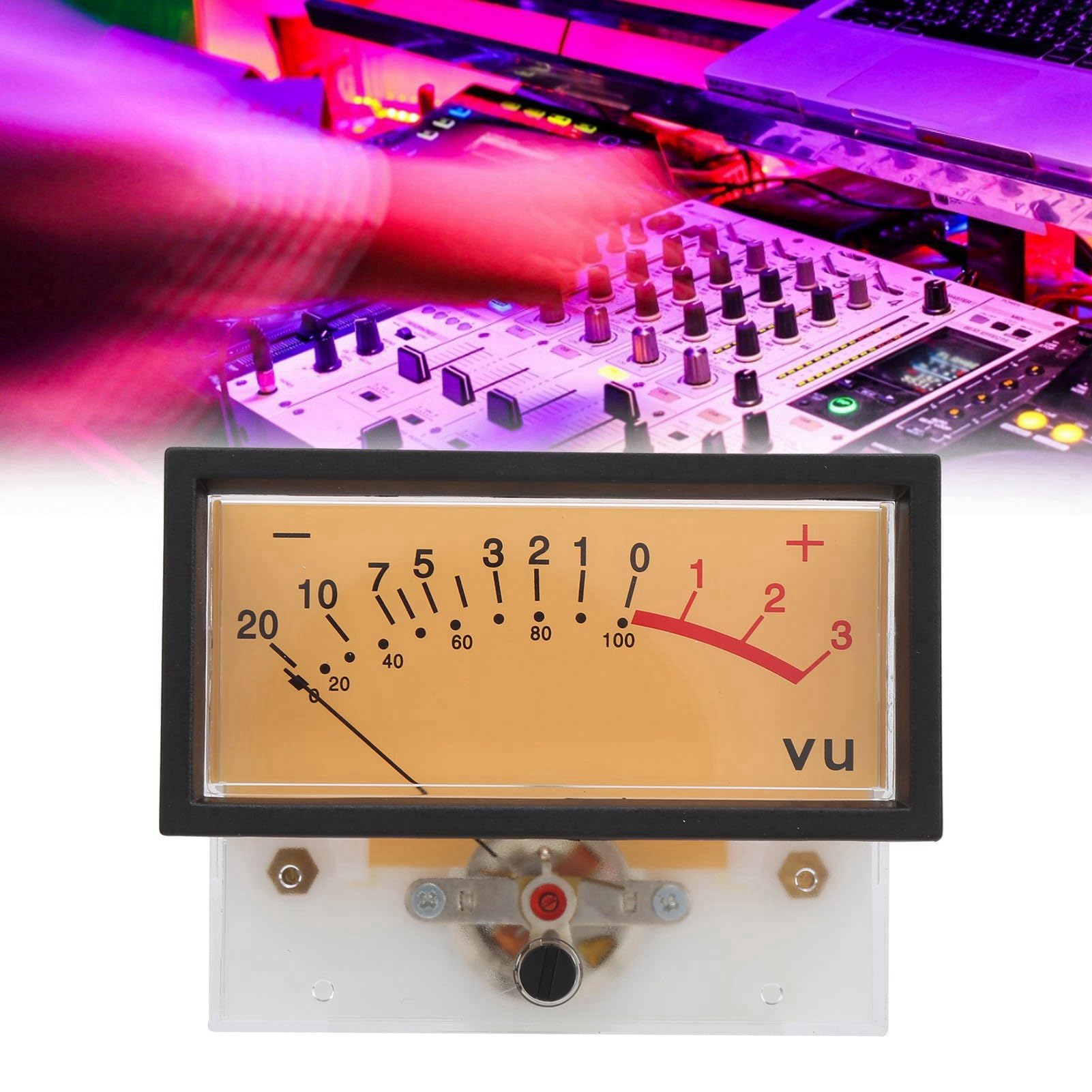 VU Meter Head DB Audio Level Tester mit Treiberplatine für Heimwerker