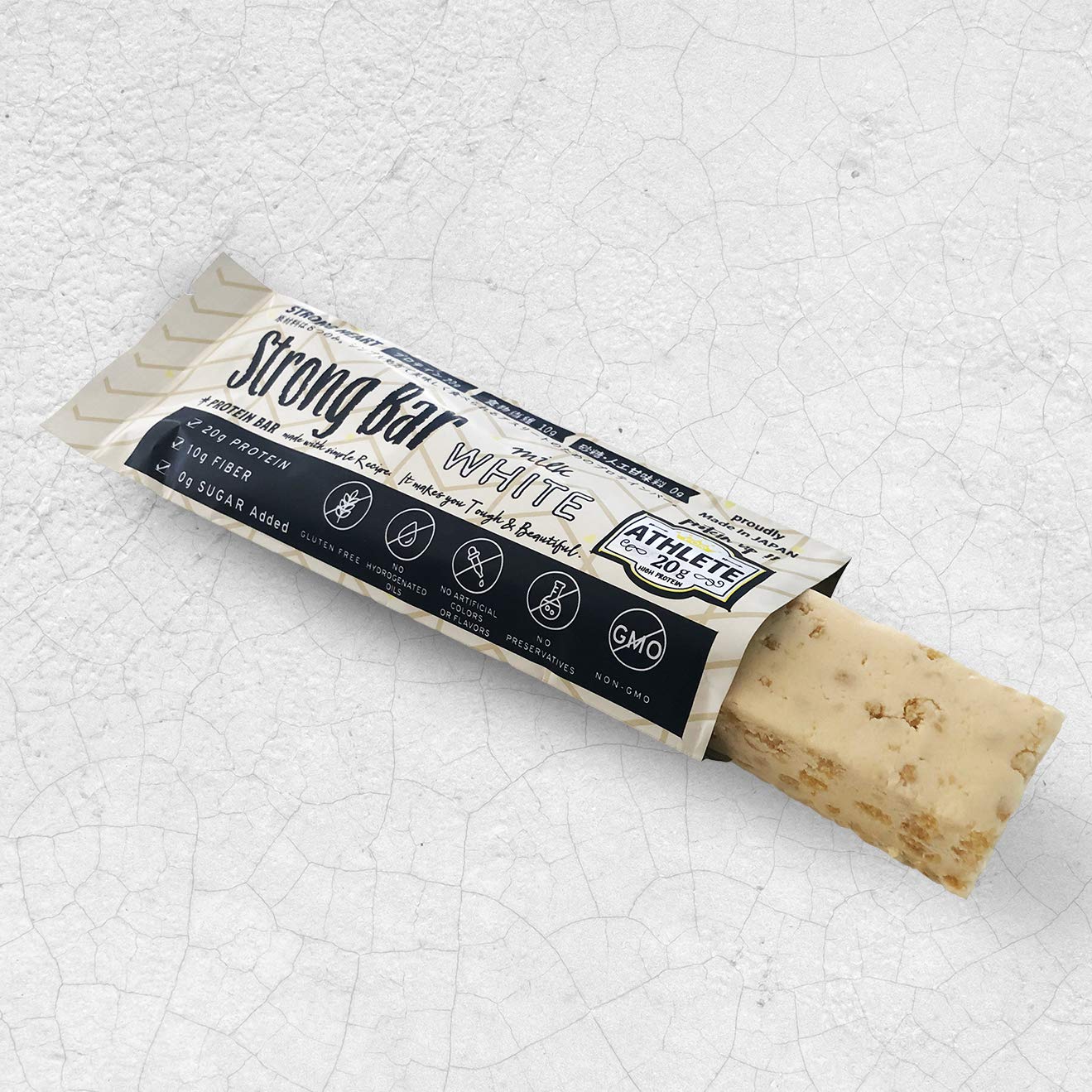 【1点限り】ストロングバー　strong bar 26本　ミルクホワイト NEW ストロングバー ミルク 12本セット – STRONGHEARTshop