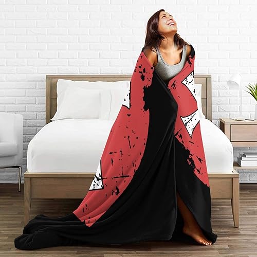 Miniatura 5 de Crusader Knights Templar Cross - Manta térmica, ligera, súper suave y cálida para todas las estaciones, para sofás