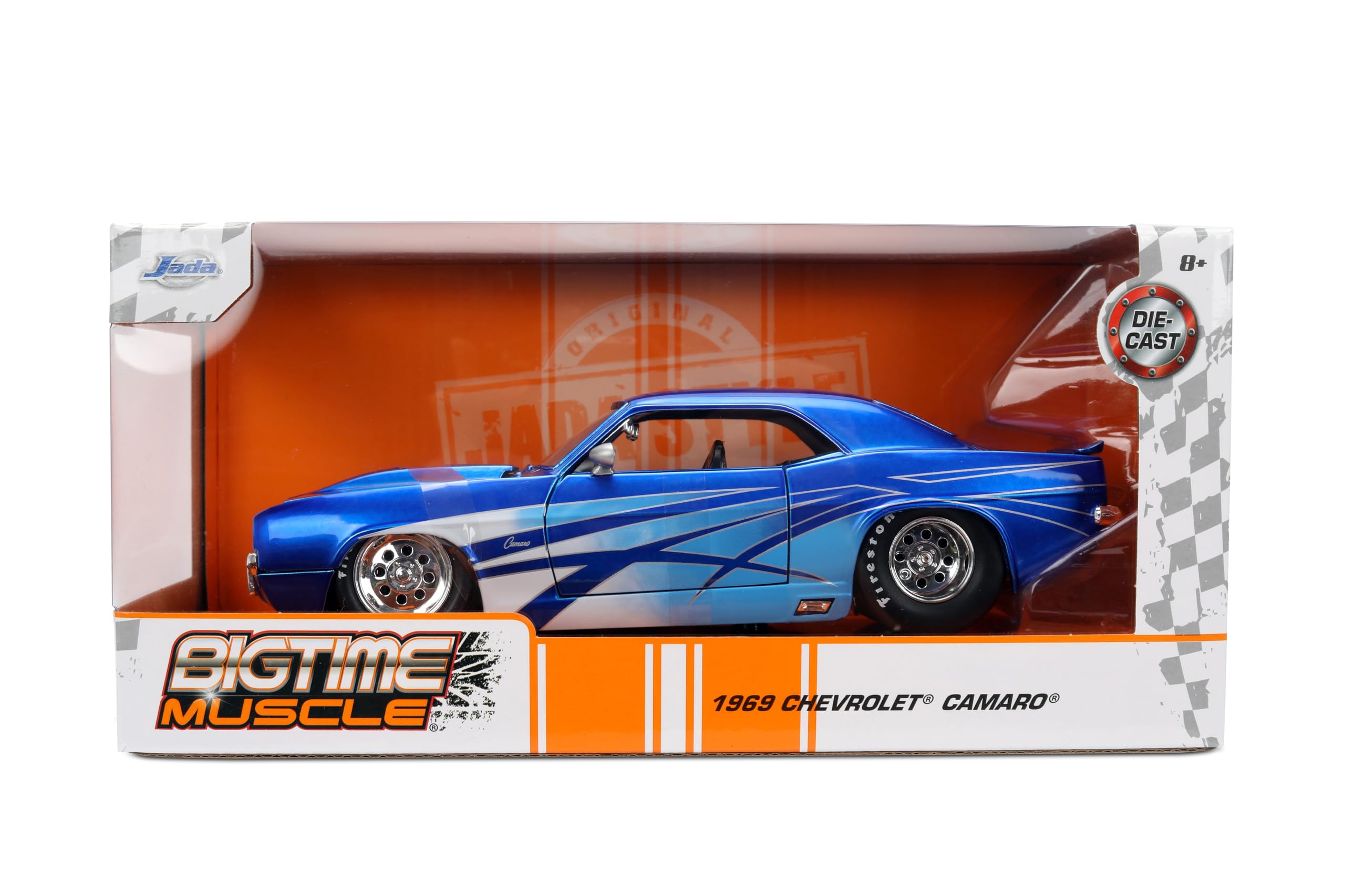 Jada Toys Big Time Muscle - 1969 Chevrolet Camaro 1:24 Scale