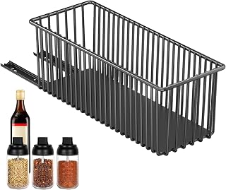 Removable Organizer for Low Sink | Sliding Kitchen Tray Drawers | Shelf and Storage Basket for Pantry Cabinet Bathroom Apartment Restaurant Solution | Glidande Skåporganiserare Utdragbara Hyllor Under Diskbänk Badrum Sovrum Skafferi Garderob Lägenhet Skåp Restaurang