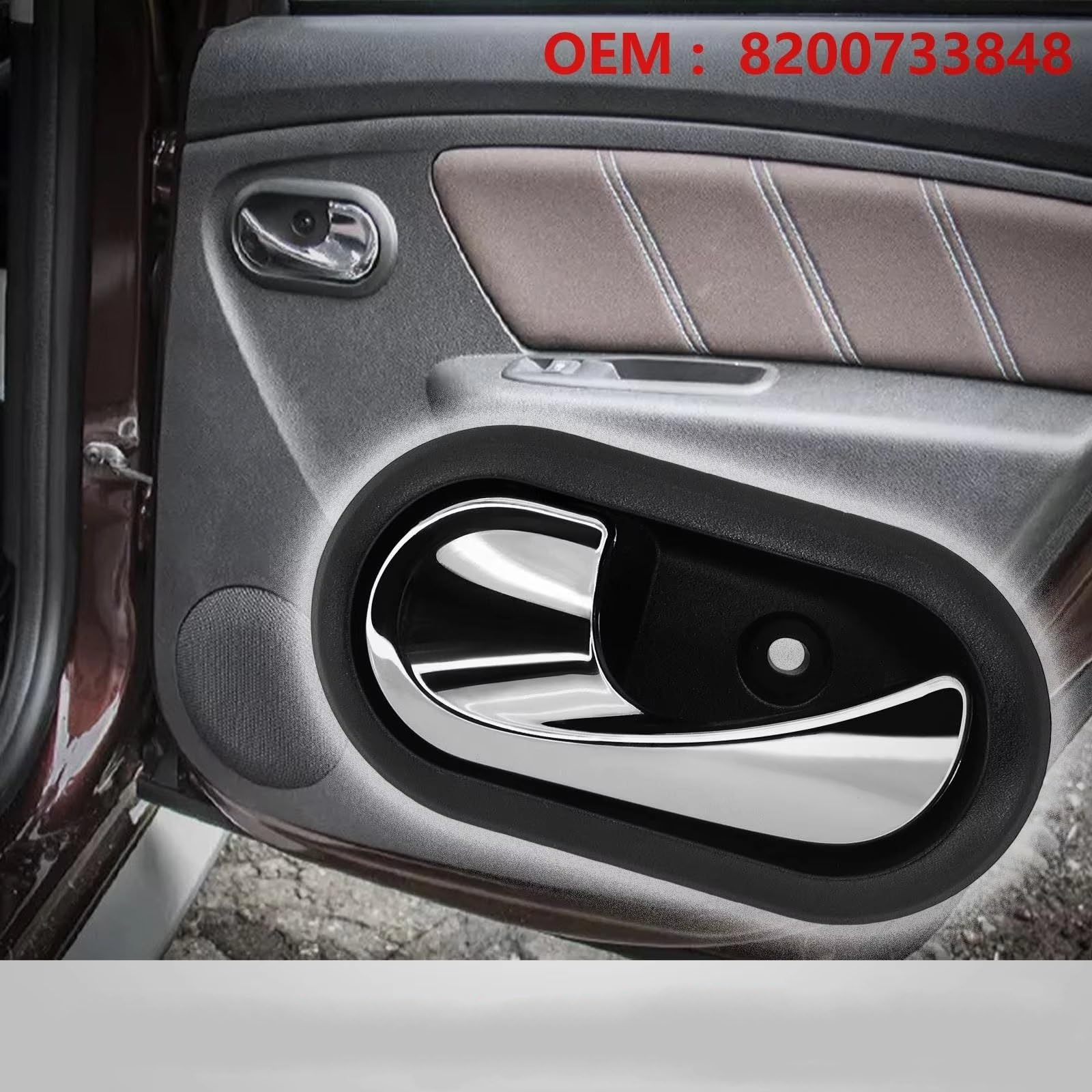 Compatibile Con Dacia Per Duster 2009 2010 2011 2012 2013 2014 2015 2016 2017 2018 Maniglie Interne Per Portiera Sinistra Auto ​​Maniglia Portiera Interna