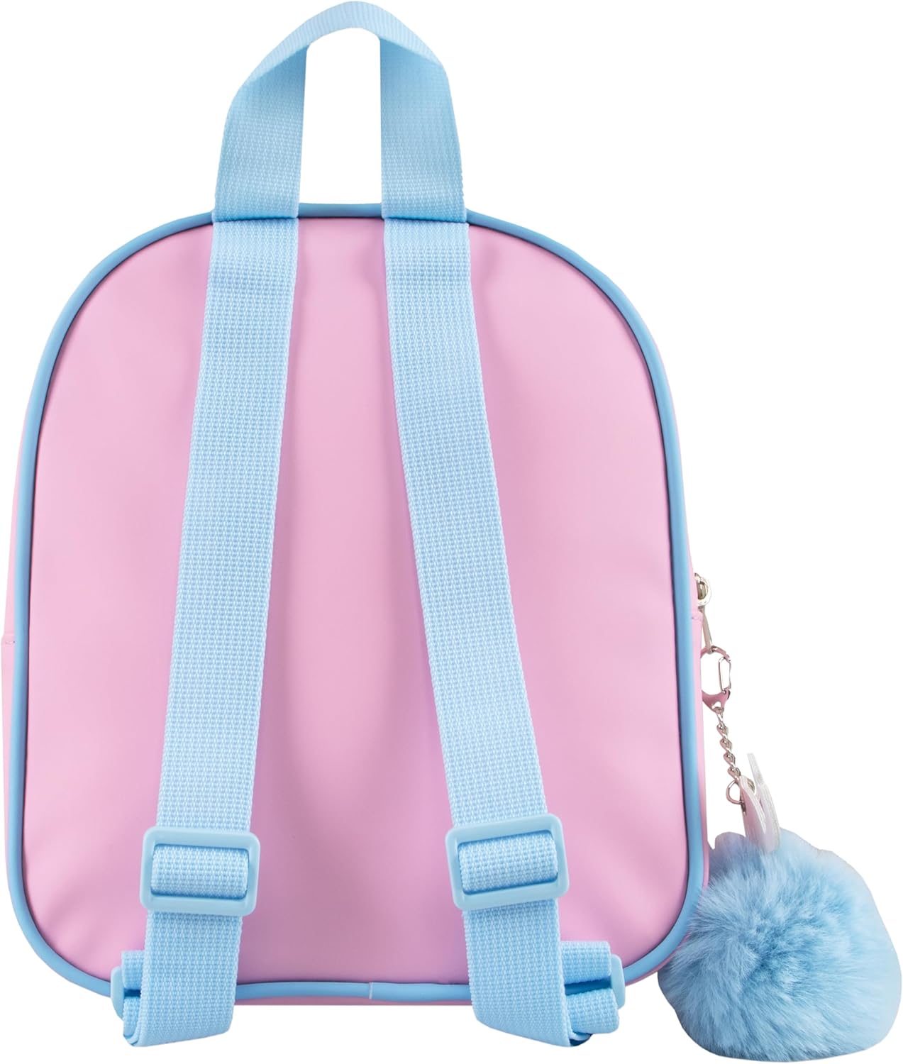 Disney Stitch Mini Backpack | Girls Mini Backpack With Stitch Keychain | Small Rucksack For Girls | One Size Pink - Image 9