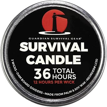 3 Wick 36 Hour Emergency Candle