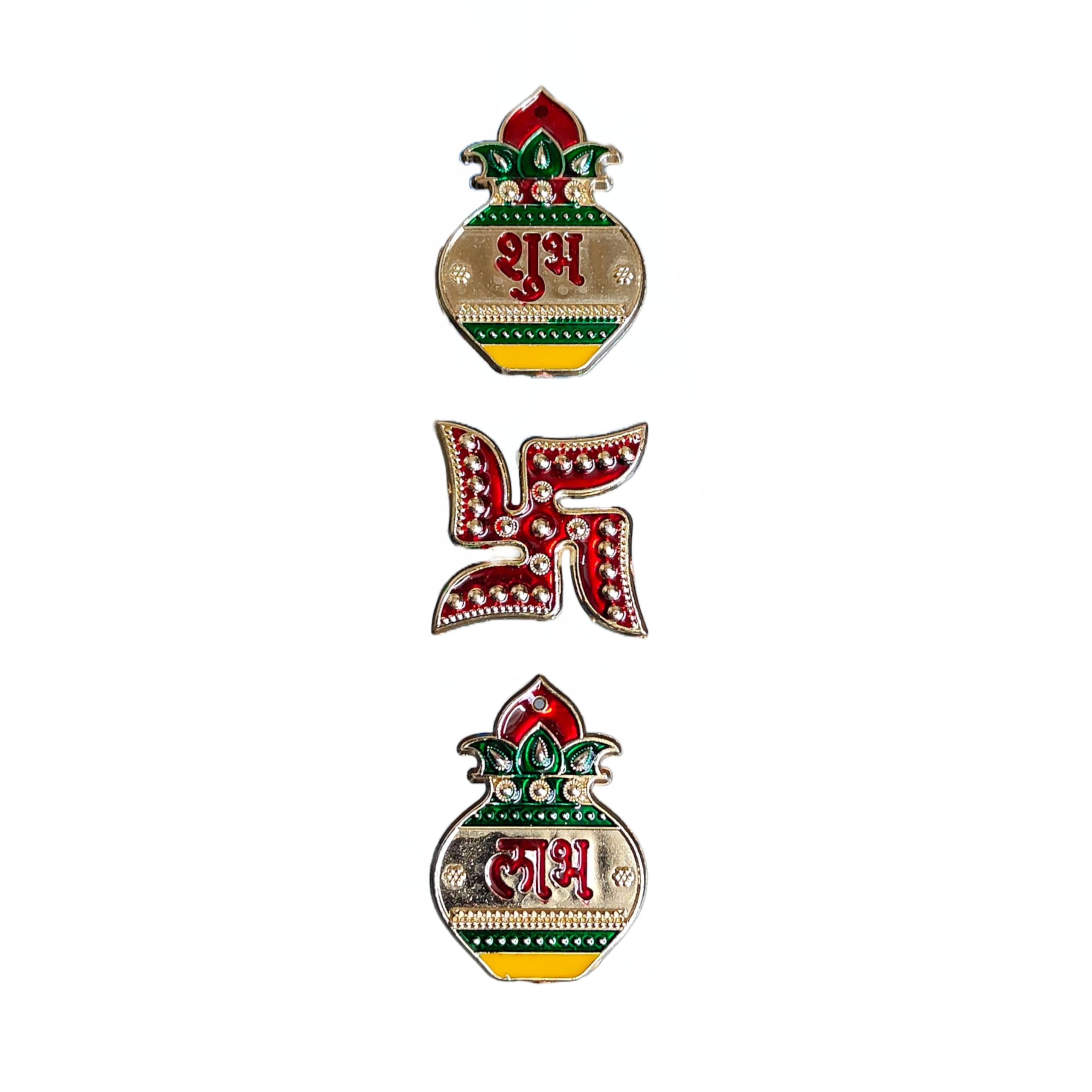 Beautiful Shubh Labh Door Sticker | Positive Energy Sticker | Diwali Decor | 7x2inch (B0CLB1TKB6) Amazon Price History, Amazon Price Tracker