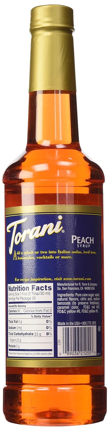 "Torani Peach Syrup" - Image 5