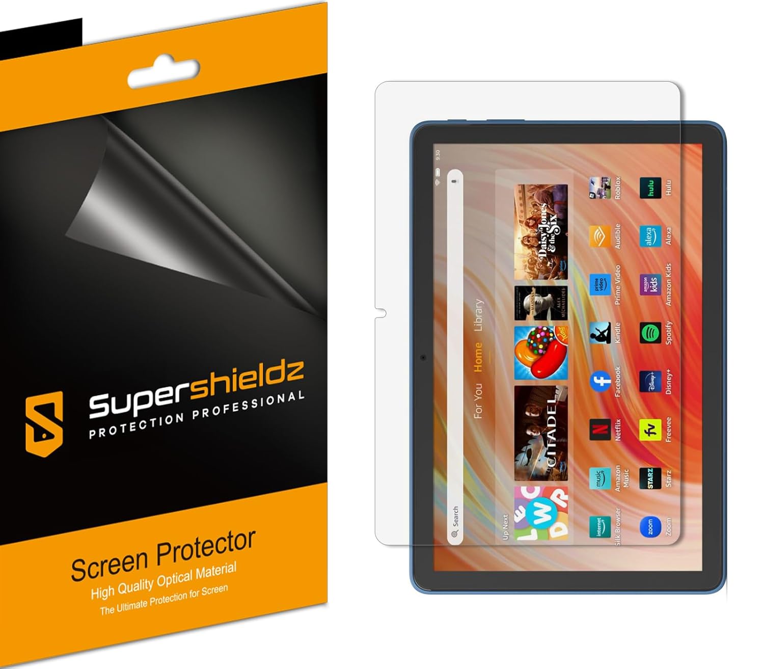 Supershieldz 3 Pack Designed for All-New Fire HD 10 Fire HD 10 Plus Tablet 10 1 inch 13th