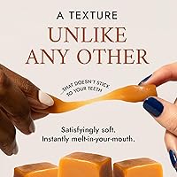 Vista 3 de Béquet Caramel - Clásico - Caramelo envuelto individualmente - Caramelo gourmet - Hecho en Montana - Kosher (Estrella D) y sin gluten - Bolsa