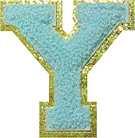Vista 14 de Parches de letras de felpilla termo-adhesivas de 2.2", parches de letras de felpilla para ropa (negro, 26)