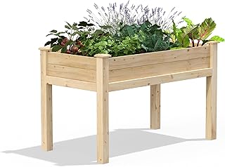 Greenes Fence Original Cedar Elevated Garden Bed, 24