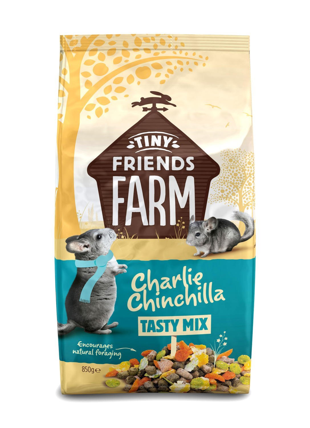 (3 Pack) Supreme - Charlie Chinchilla 850g