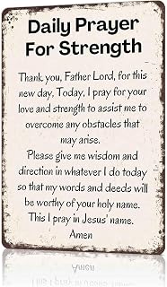 Rise And Pray Humor Aluminum Sign 8x12 Inch