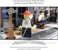 Vista 2 de Complete HD Stop Motion Animation Kit Stop Motion Animation Software with Full HD 1080P Camera, Animation Software & Book (Windows & OS X)