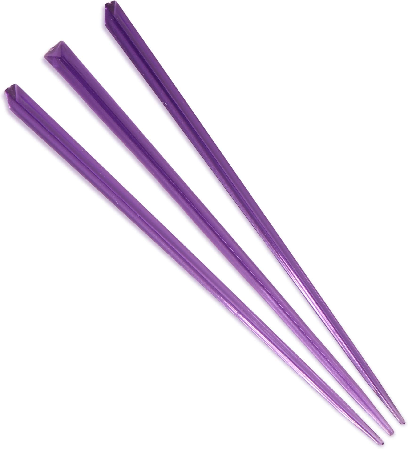 Brand - Triangular Prism Plastic Pick 4.5" (11.4cm) - 1,000pcs - Purple