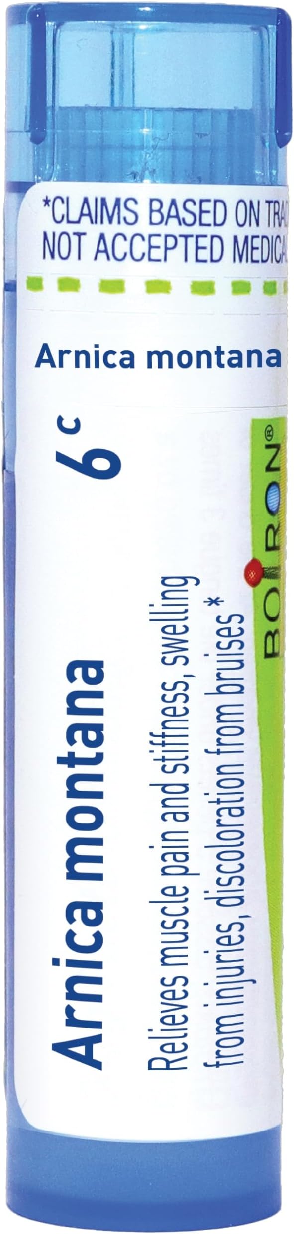 Boiron Arnica Montana 6C for Muscle Pain, Stiffness, Swelling from Injuries & Bruises - 80 Pellets