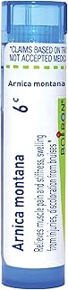 Boiron Arnica Montana 6C for Muscle Pain, Stiffness, Swelling from Injuries & Bruises - 80 Pellets