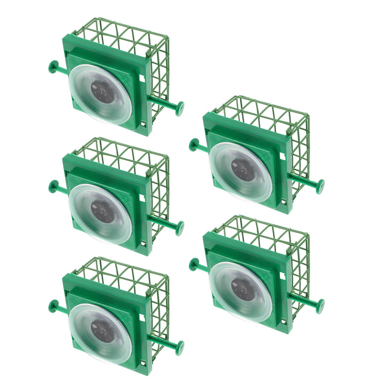 Evita movimientos en centros de mesa con el soporte para florero con ventosa SHINEOFI 5 uds