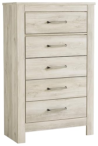 Signature Design by Ashley Bellaby Vintage Farmhouse 5 Drawer Chest