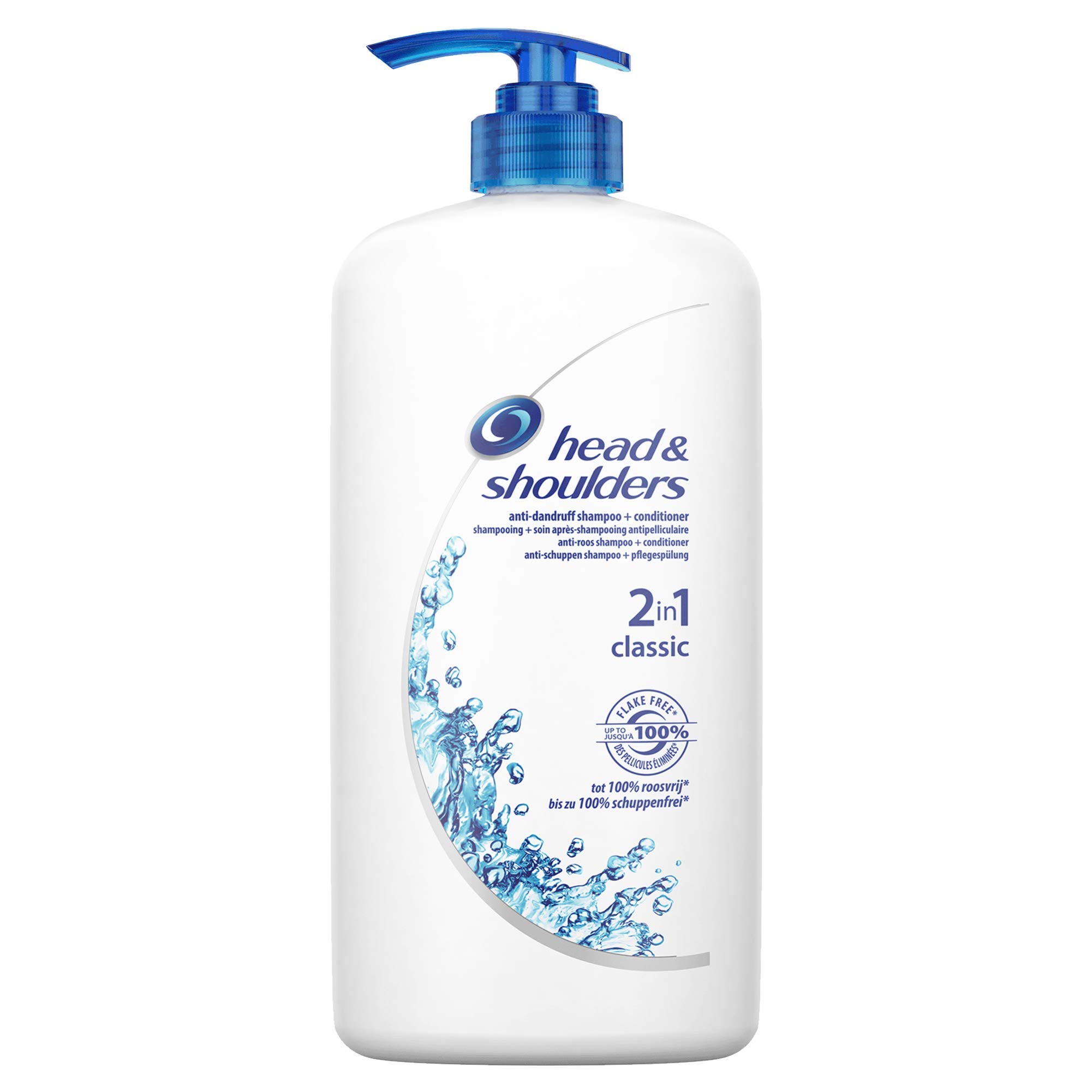 Buy Head & Shoulders AntiDandruff Shampoo, 2in1 Classic Clean 1000ml