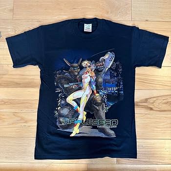 Amazon.co.jp: 士郎正宗 アップルシード ヴィンテージ Tシャツ 攻殻