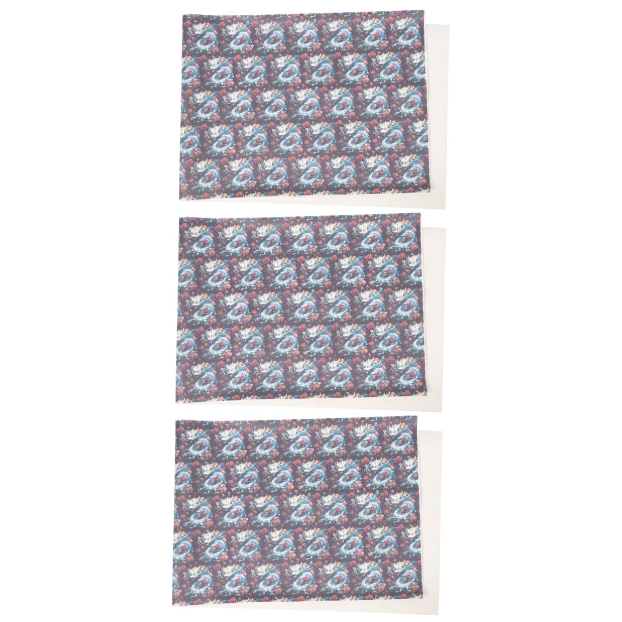 SEWACC 3hojas Sintético Para Material De Manualidades Para Pendientes De Lazo Elegante y Para Decoraciones y Accesorios
