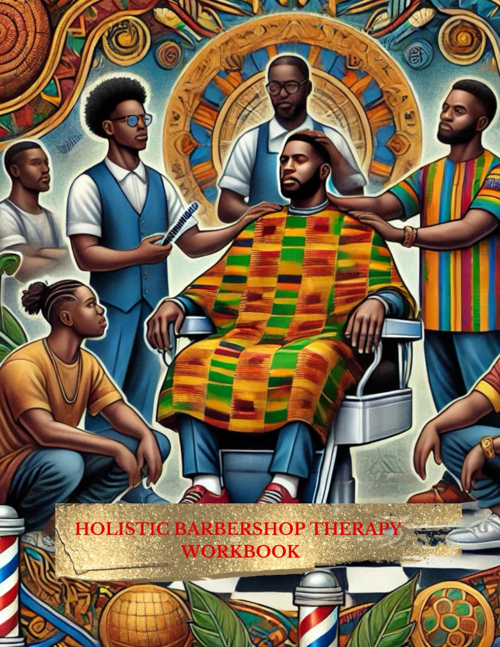 HOLISTIC BARBERSHOP THERAPY WORKBOOK: The Ultimate Journey to Healing, Empowerment, and Signature Style.