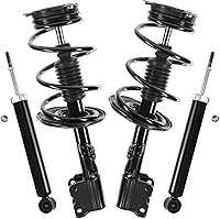 Vista 51 de Detroit Axle - Amortiguadores de muelles helicoidales RWD para Dodge Charger 2012-2020, 2012-2019 Challenger 2 Amortiguadores delanteros completos