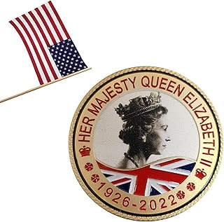 Queen Elizabeth II Commemorative Coin - Queen of England 1926-2022 Royal | in of Her Majesty, Uncirculated Collector Coin ...