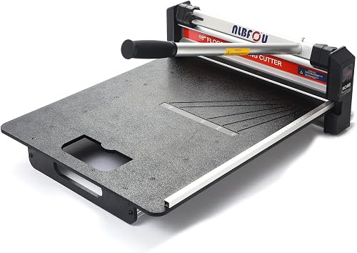 NLBFOU 18in Floor Cutter | Cuts Vinyl Plank, Laminate, Siding, Rubber Floor, VCT, LVT, SPC, PVC, LVP, WPC