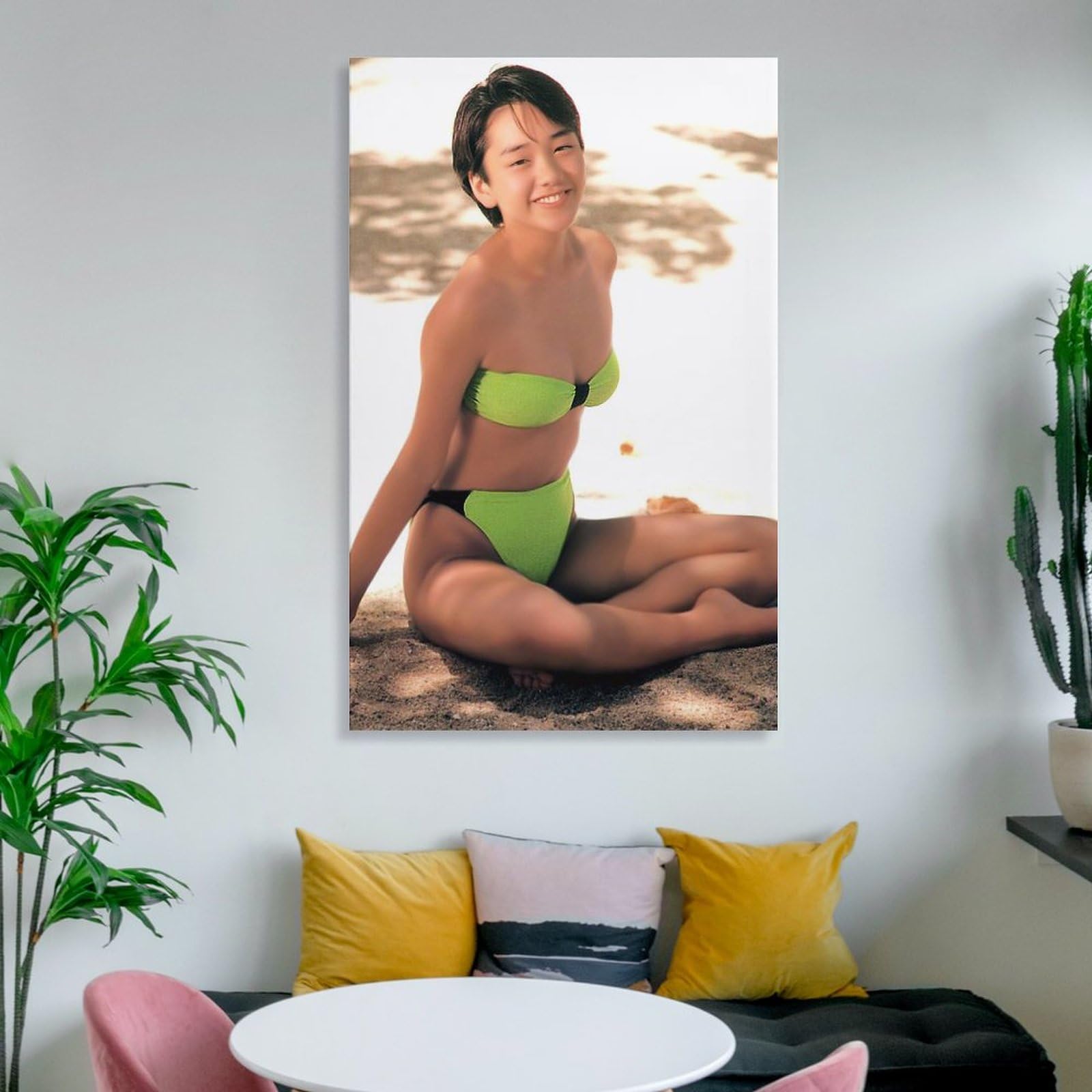 Amazon.co.jp: 西田ひかる水着セクシー写真壁の絵ポスター 部屋飾り