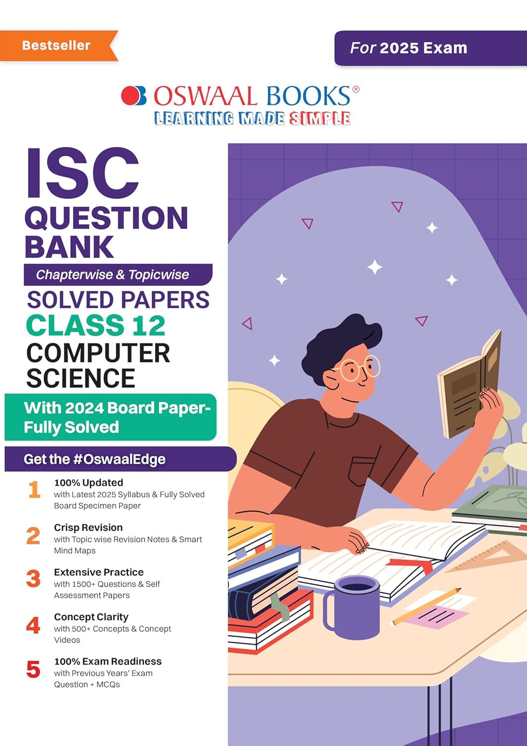 Oswaal ISC Question Bank Chapter-wise Topic-wise Class 12 Computer ...