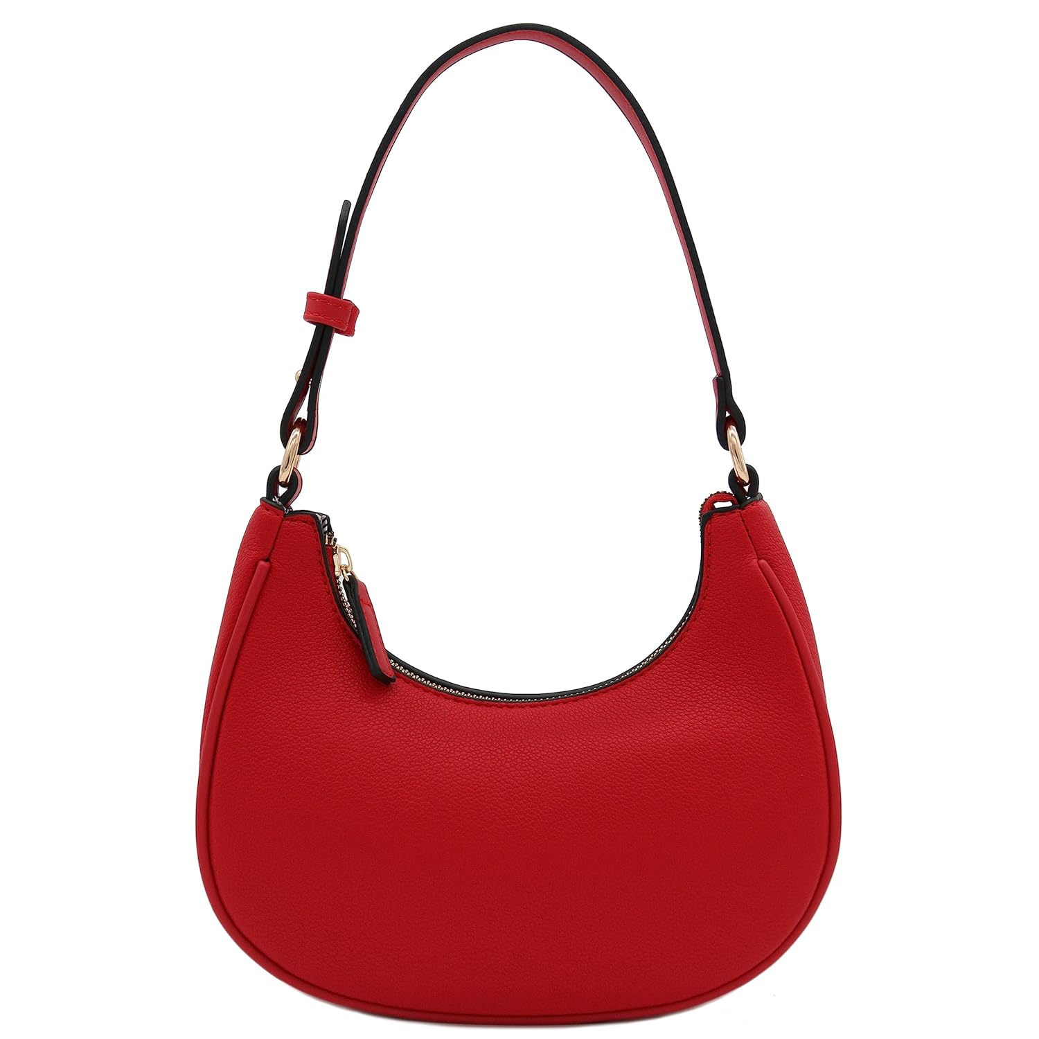FashionPuzzle Small Crescent Shoulder Bag Underarm Purse
