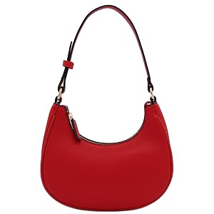 FashionPuzzle Small Crescent Shoulder Bag Underarm Purse