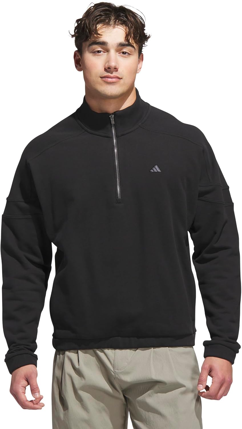 Adidas Mens Go-to Hybrid Quarter-Zip - Image 2