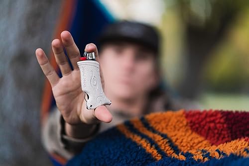 Miniatura 4 de Toker Poker Abridor de botellas, carbón, estuche más ligero, multiherramienta para acampar y otros