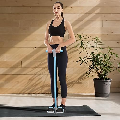 Miniatura 3 de Elastic Sit Up Pull Rope - TPE Fitness Pedal Resistance Bands, Portable Multifunctional Exercise Gear, Yoga Strength Training, Abdominal Waist Arm