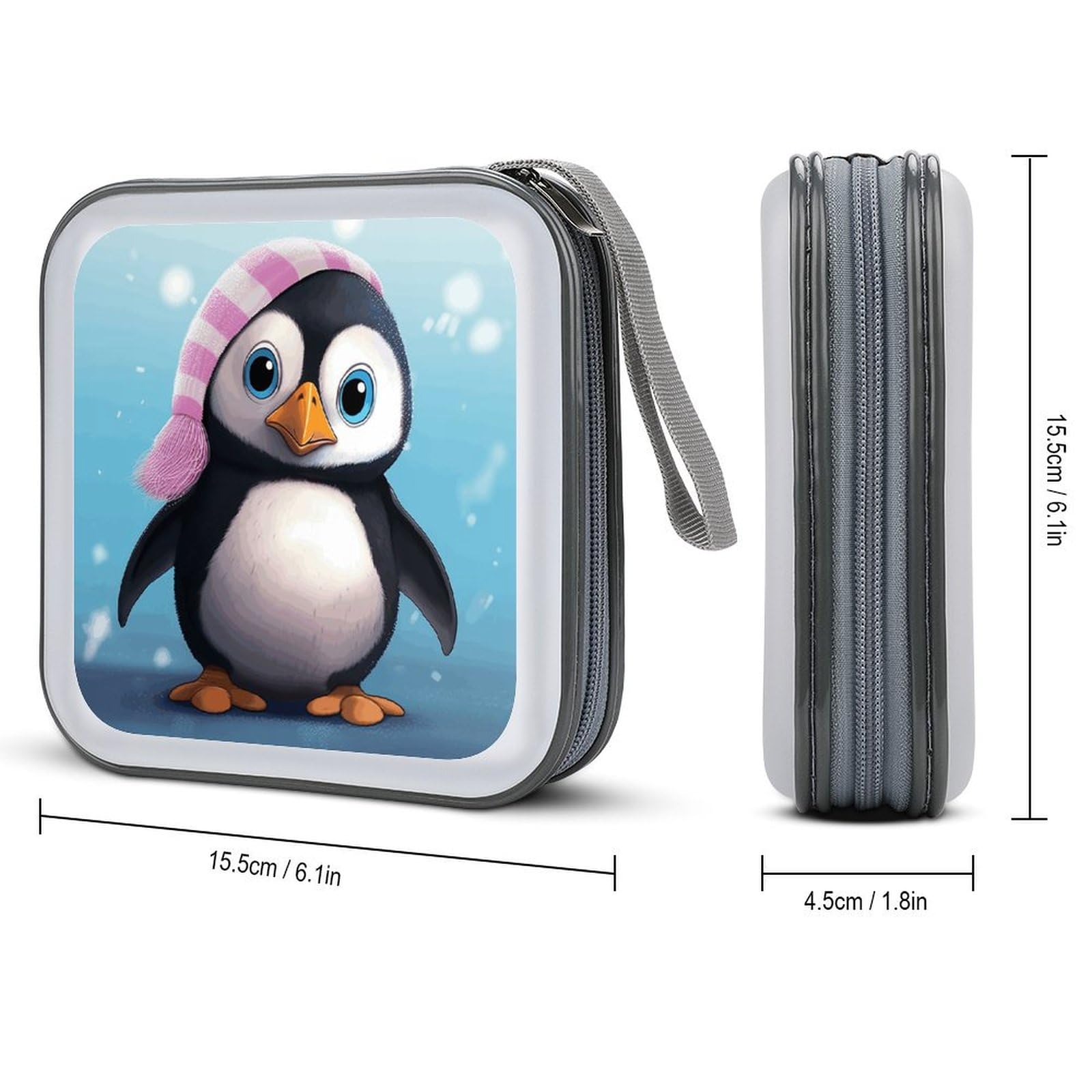 cute cd セット Amazon.com: LQPMNK CD Storage Box, CD Collection Bag Print Travel