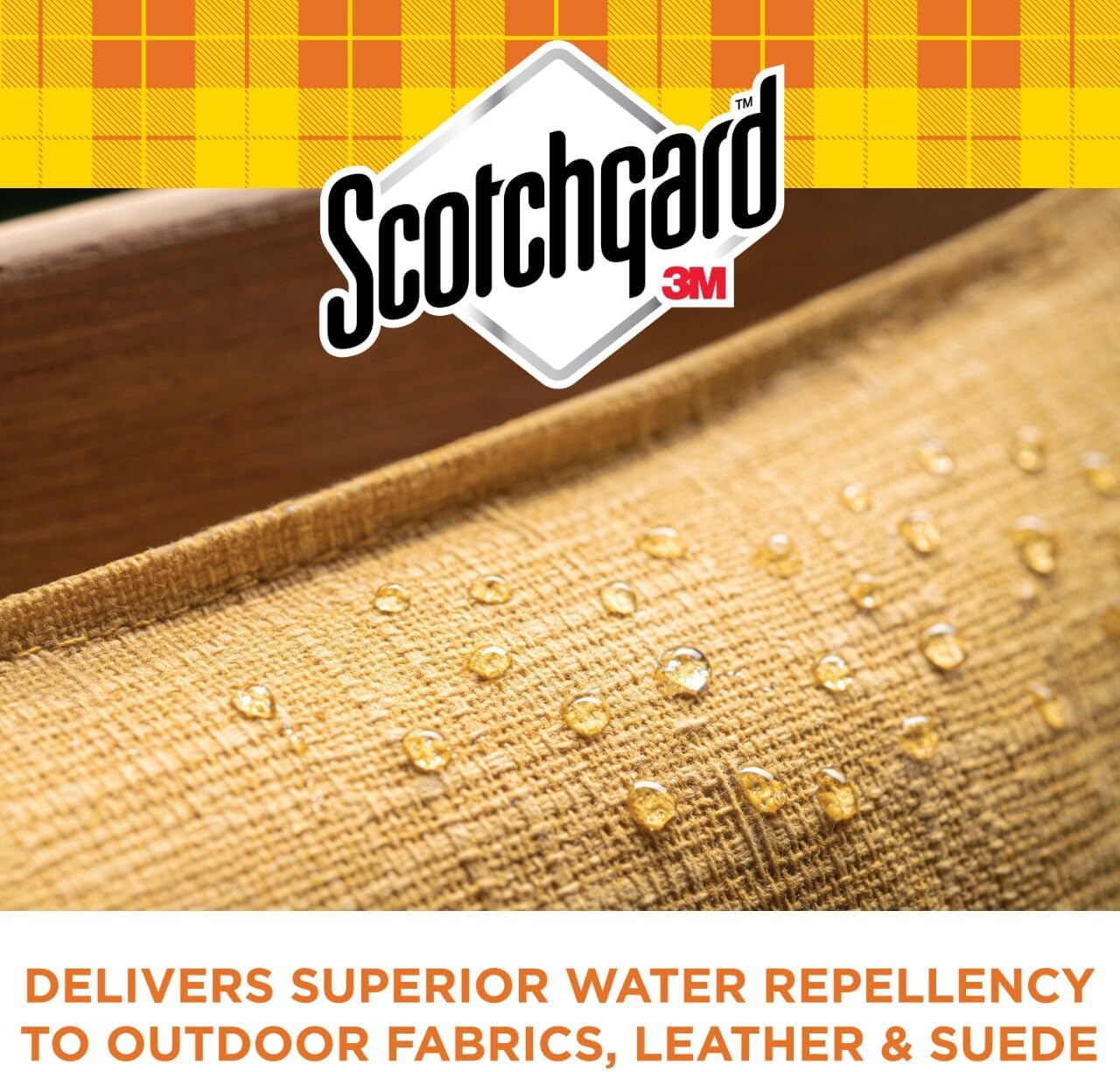 Scotchgard Water & Sun Shield Outdoor Fabric Protector Spray, UV Protection and Water Protection for Patio Furniture, Upholstery & More – 10.5 oz Aerosol (3 Cans)