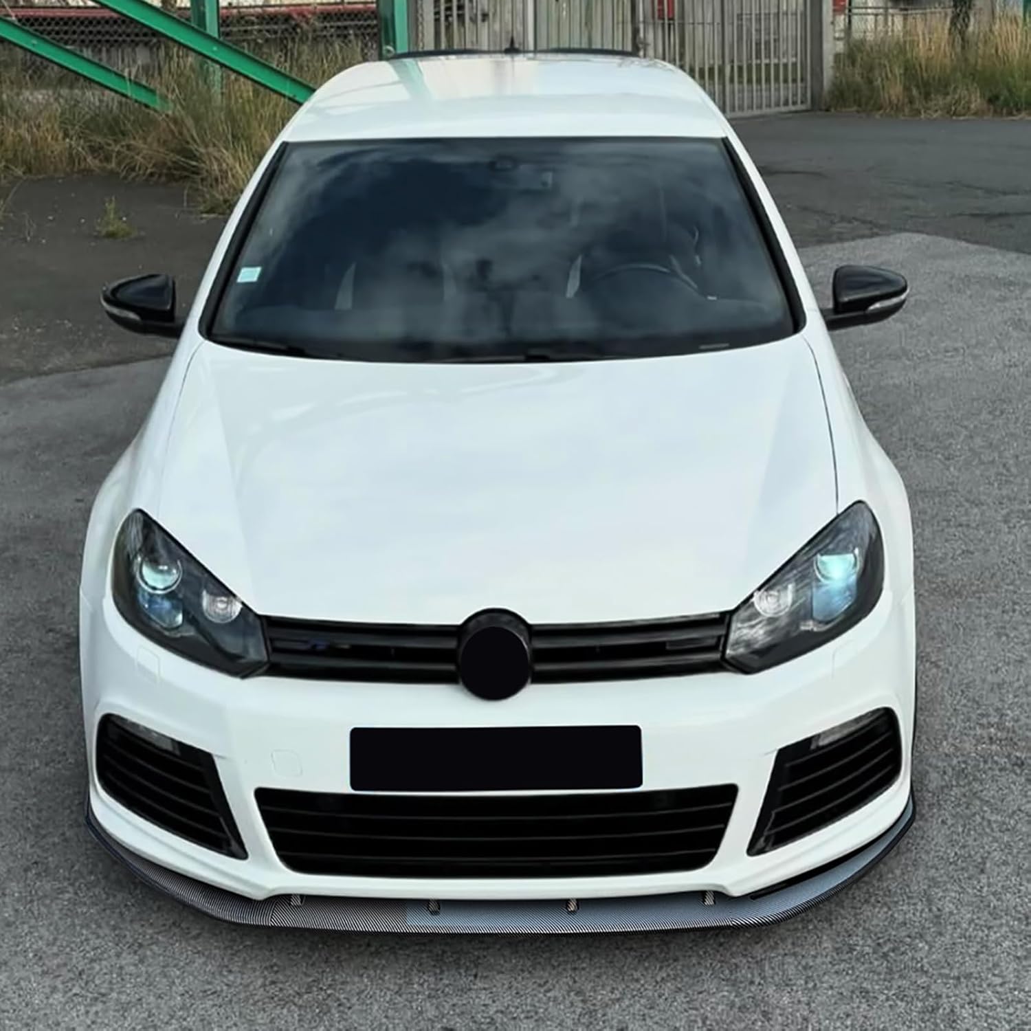 Front Bumper Spoiler Lip Body Kit for Volkswagen VW Golf 6 MK6 R 2010-2013