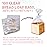 Wowfit Bread Poly Bags, Pack of 100 Entirely Transparent Clear Bakery Storage for Handmade Loaf Packaging, Includes 100 Gold Twist Ties