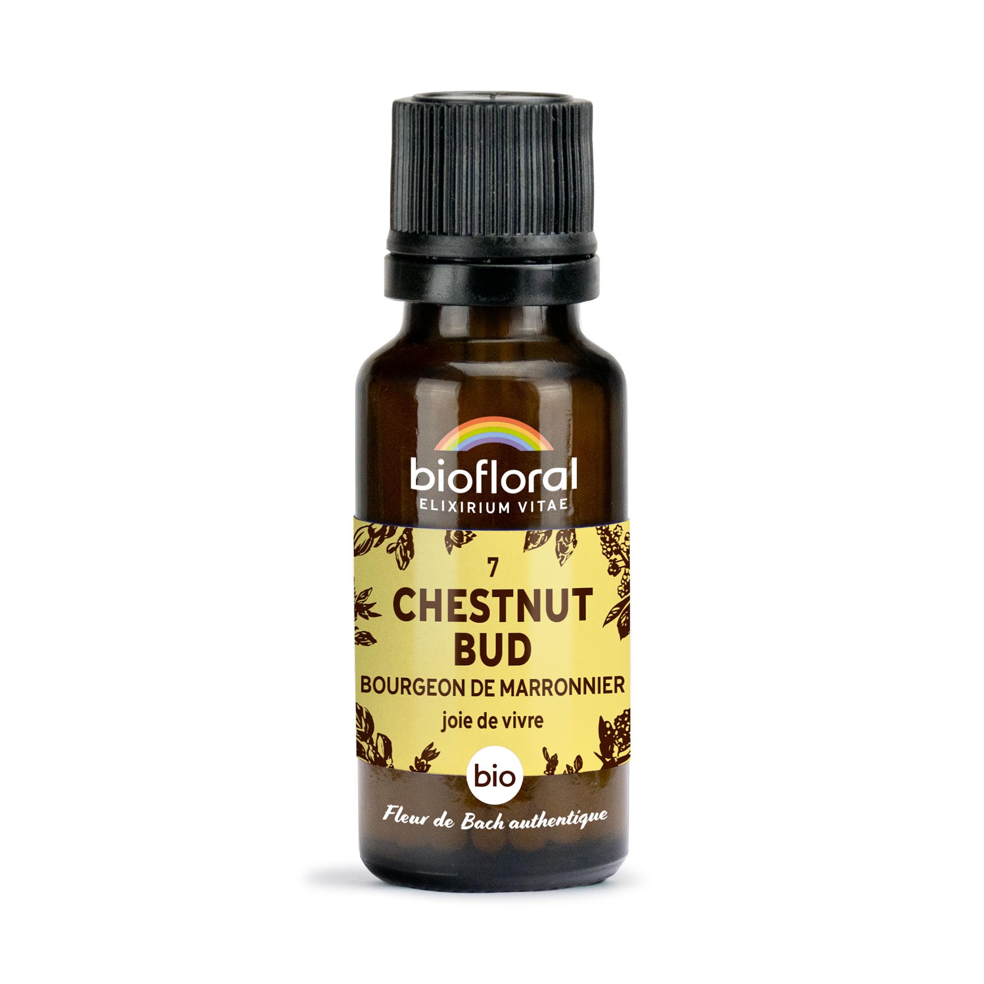 Biofloral 07 Chestnut Bud, Organic Chestnut Buds 19.5 Gr Bach Flower