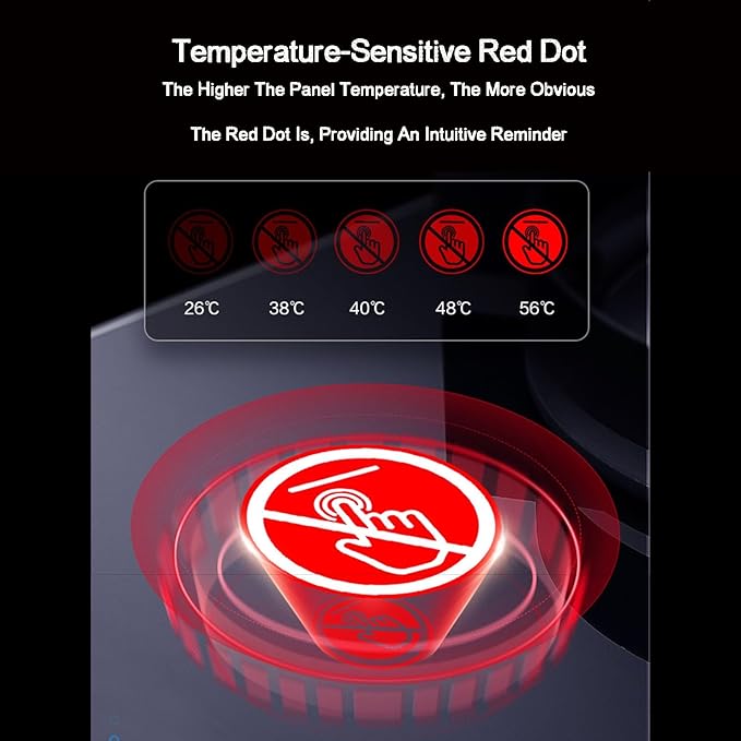Estufa de Gas de 1 Quemador Empotrable para Cocina miniatura 5